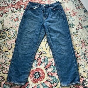 womens straight mom jean